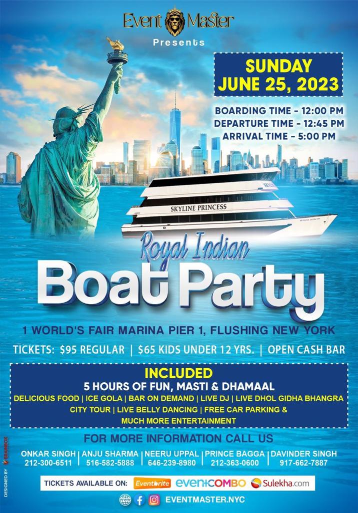 Royal Indian Boat Party 2023