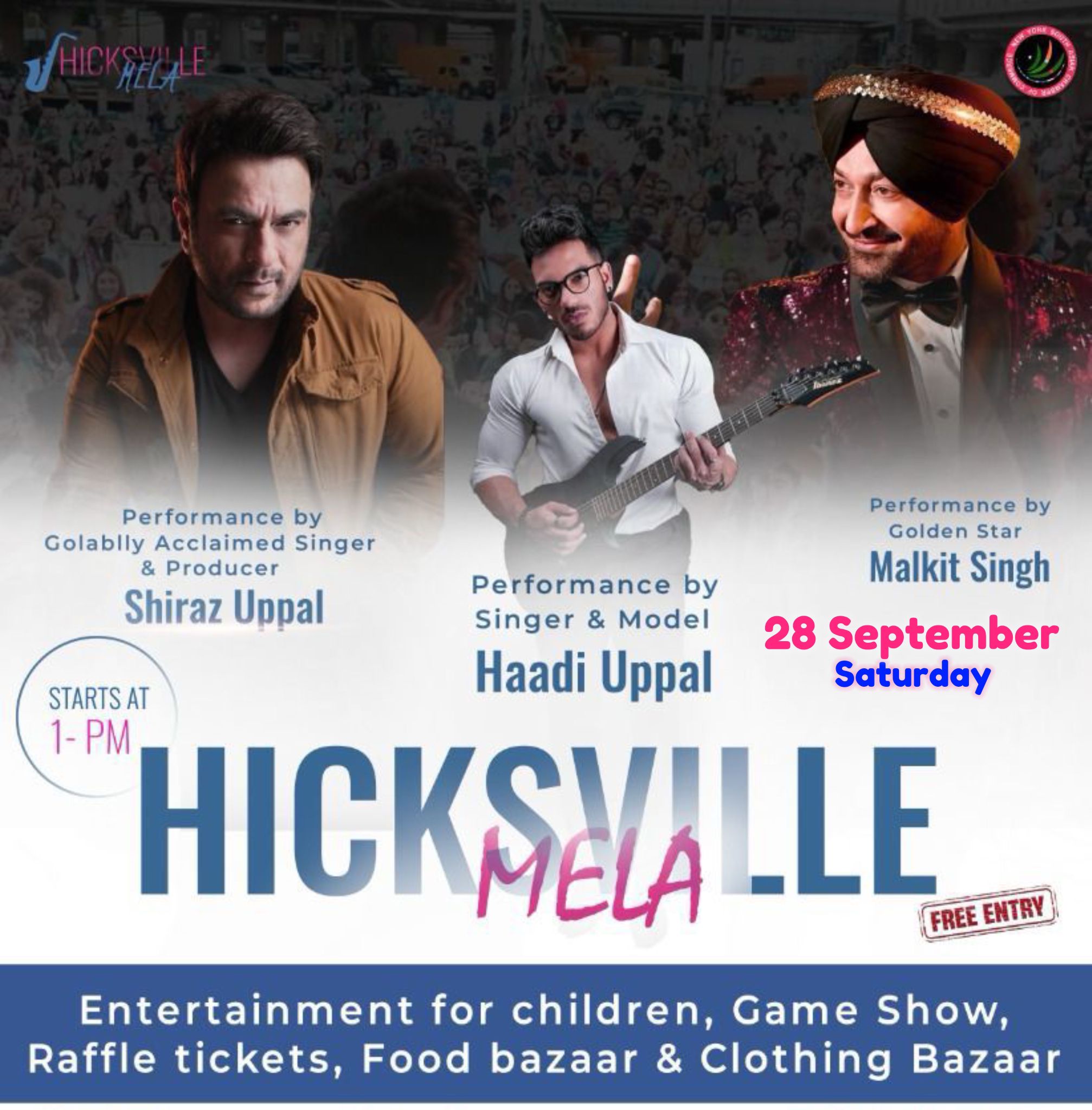 HICKSVILLE MELA (The King Of Bhangra Malkit Singh)